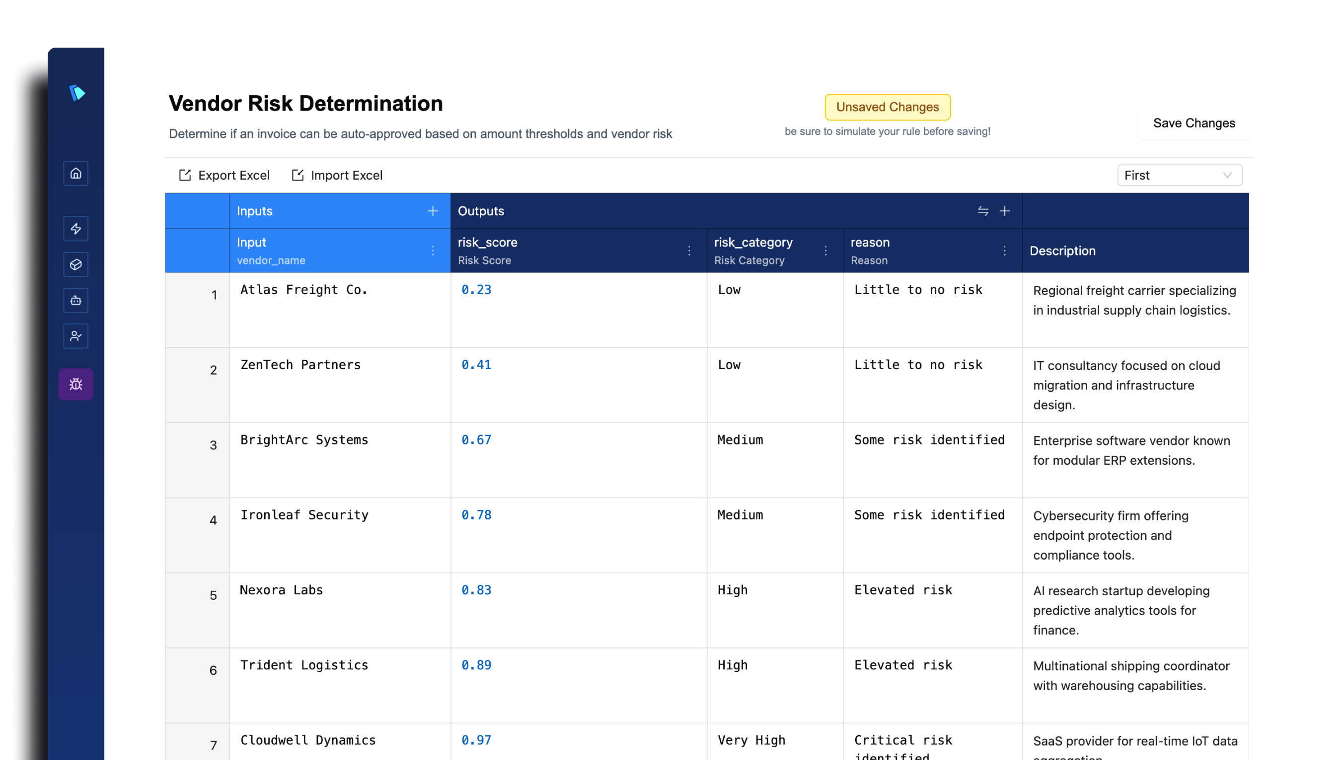 CoPlane Visual Rules Engine