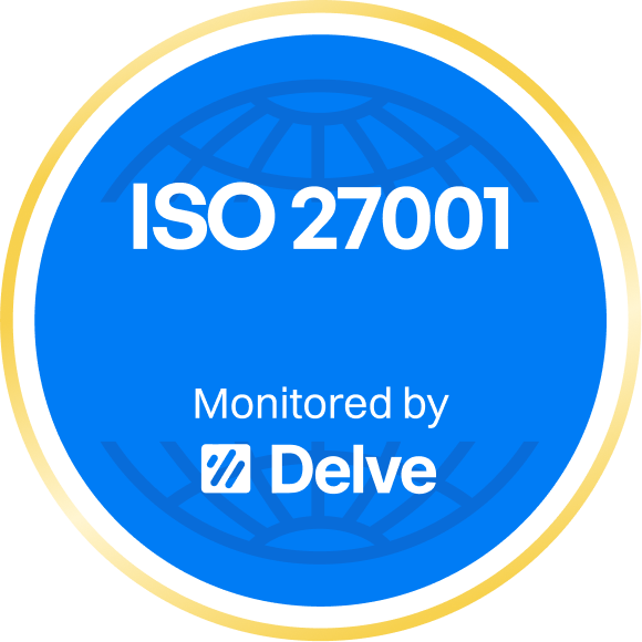 ISO 27001 Monitored by Delve